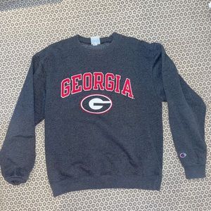 Champion UGA (georgia) pullover sweatshirt